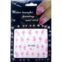 Tatuaje unghii pe baza de apa #XF1032